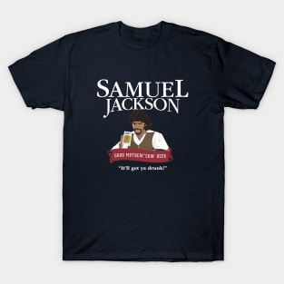 Samuel Jackson Good Motherf*ckin' Beer T-Shirt